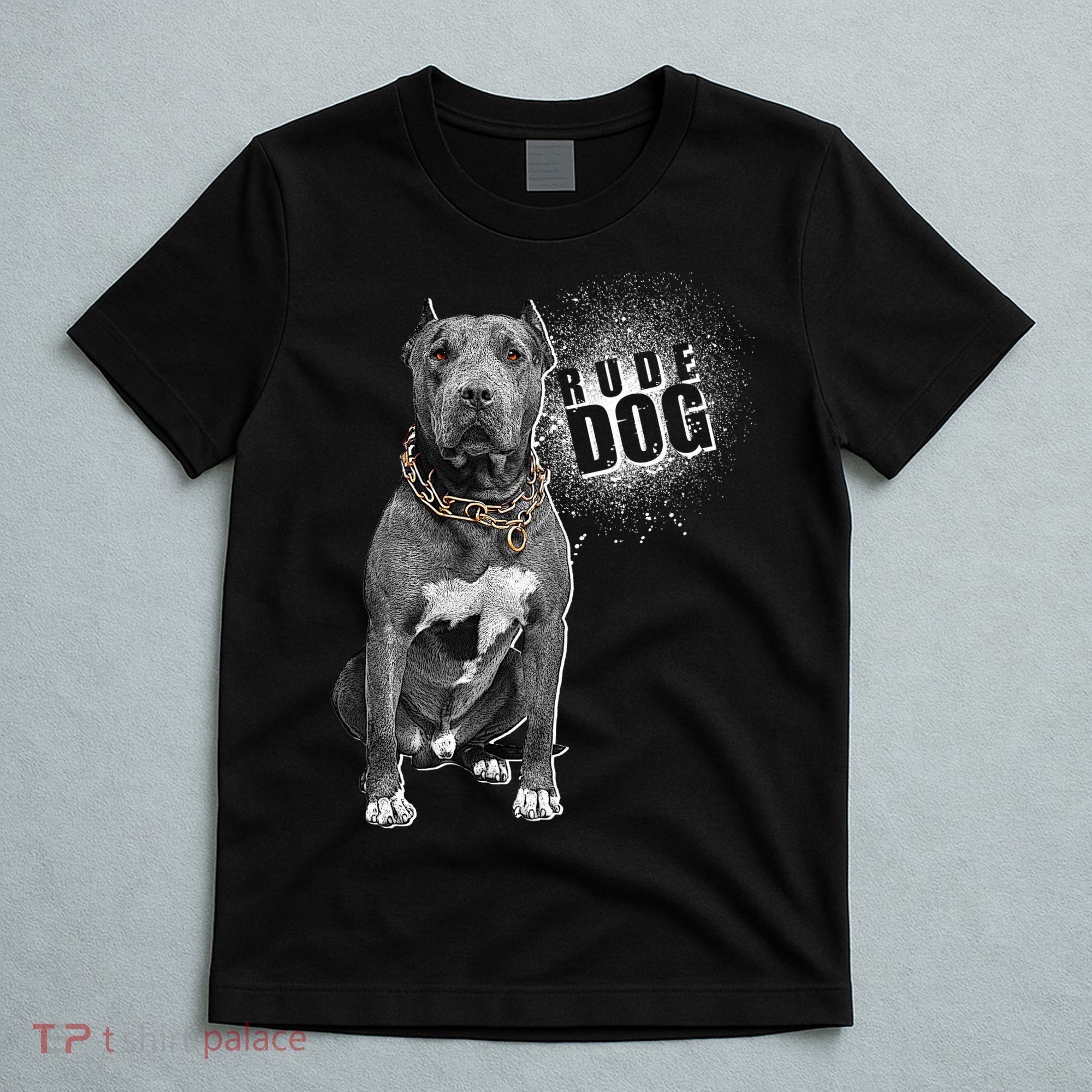 Rude Dog Pitbull Lover T-Shirt