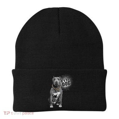 Rude Dog Pitbull Lover Beanie