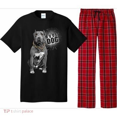 Rude Dog Pitbull Lover Pajama Set