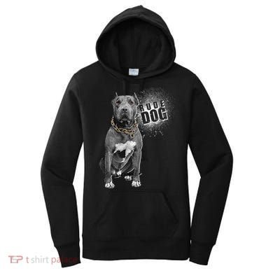 Rude Dog Pitbull Lover Women's Hoodie