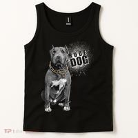 Rude Dog Pitbull Lover Tank Top thumb 2