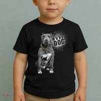 Rude Dog Pitbull Lover Toddler T-Shirt thumb 2