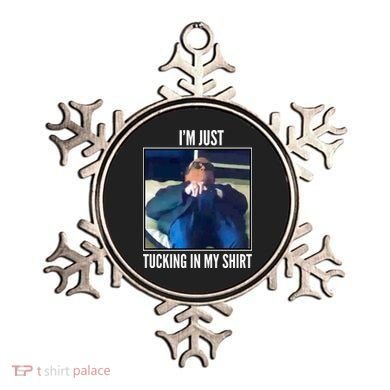 Rudy Giuliani I'm Just Tucking In My Shirt Ornament