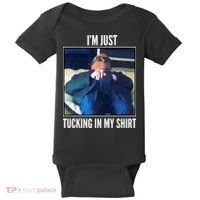 Rudy Giuliani I'm Just Tucking In My Shirt Baby Bodysuit thumb 0