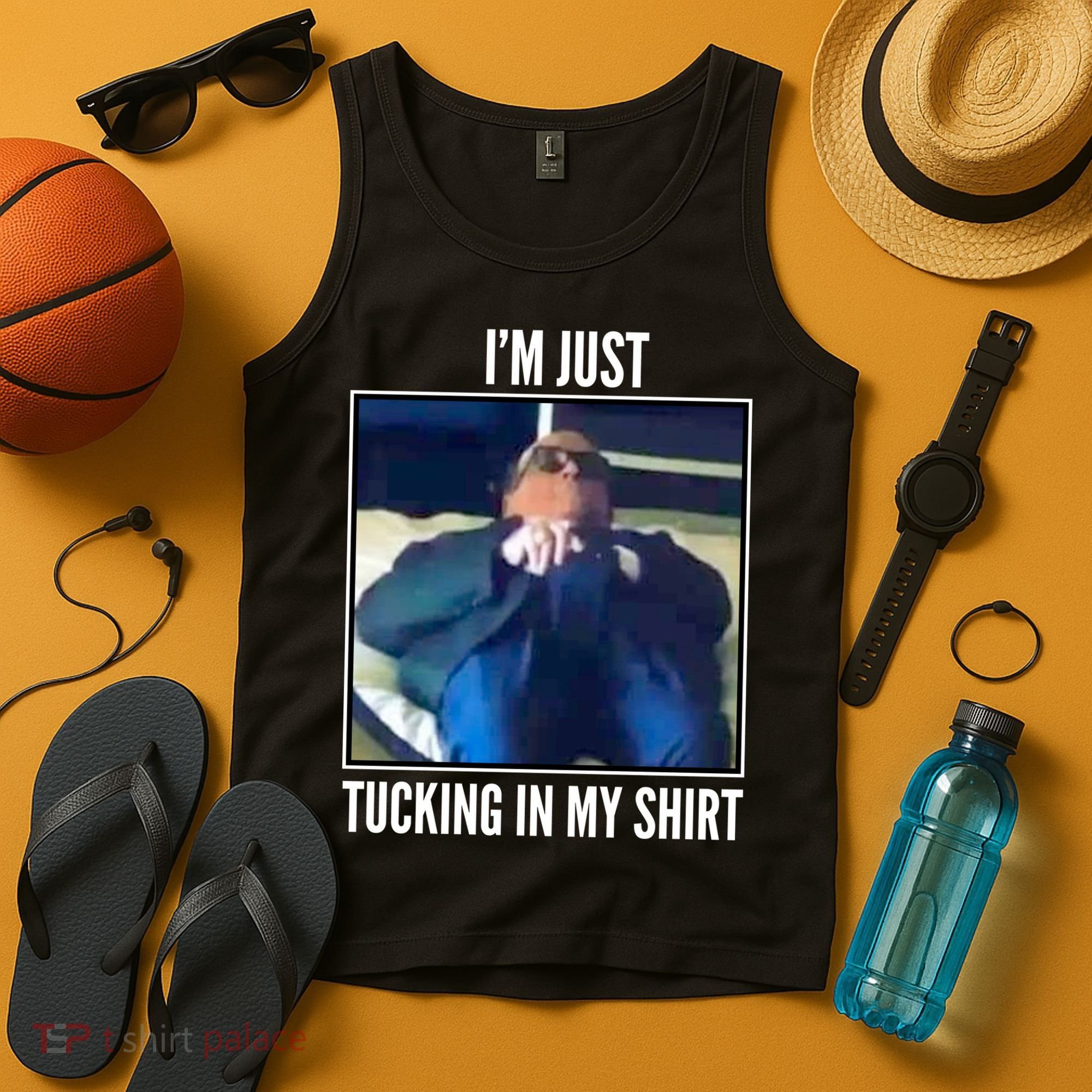 Rudy Giuliani I'm Just Tucking In My Shirt Tank Top