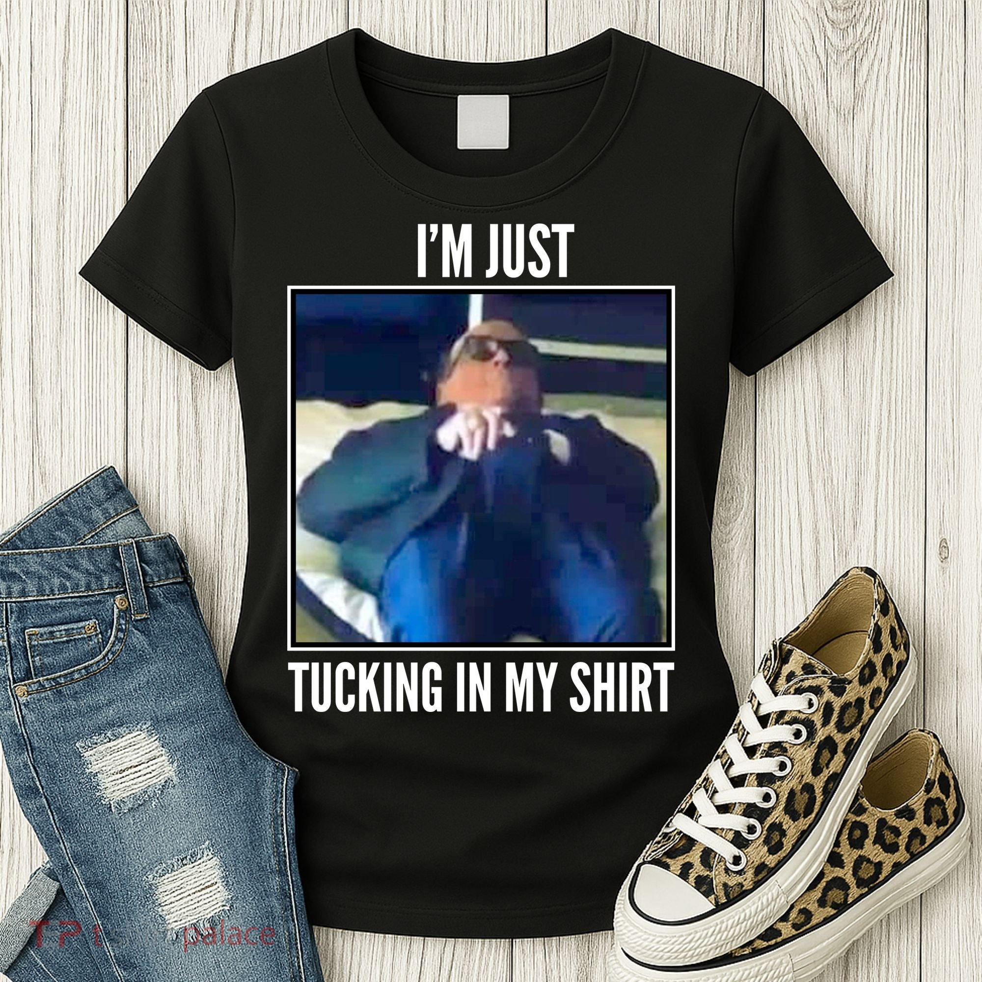Rudy Giuliani I'm Just Tucking In My Shirt Women's T-Shirt