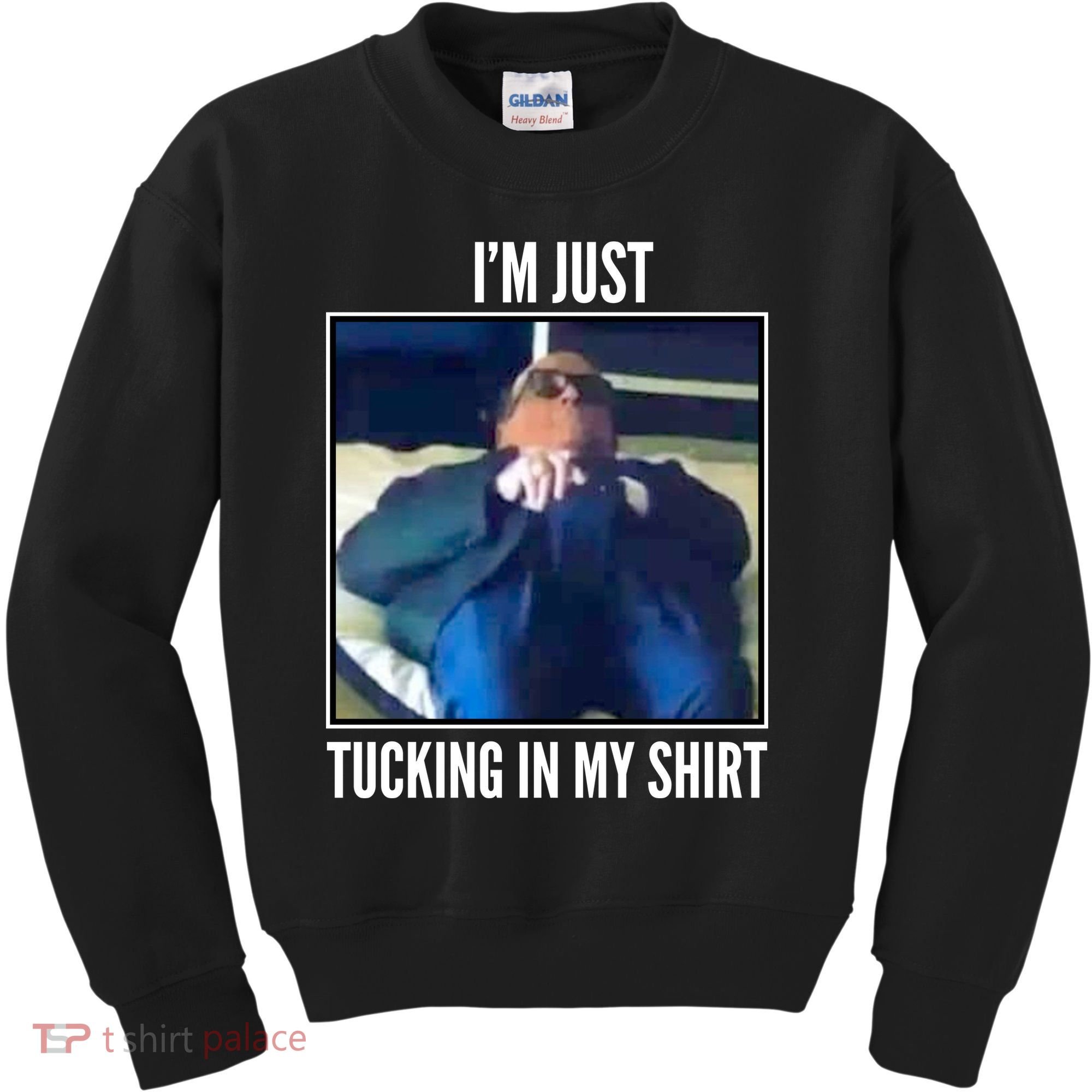 Rudy Giuliani I'm Just Tucking In My Shirt Kids Sweatshirt