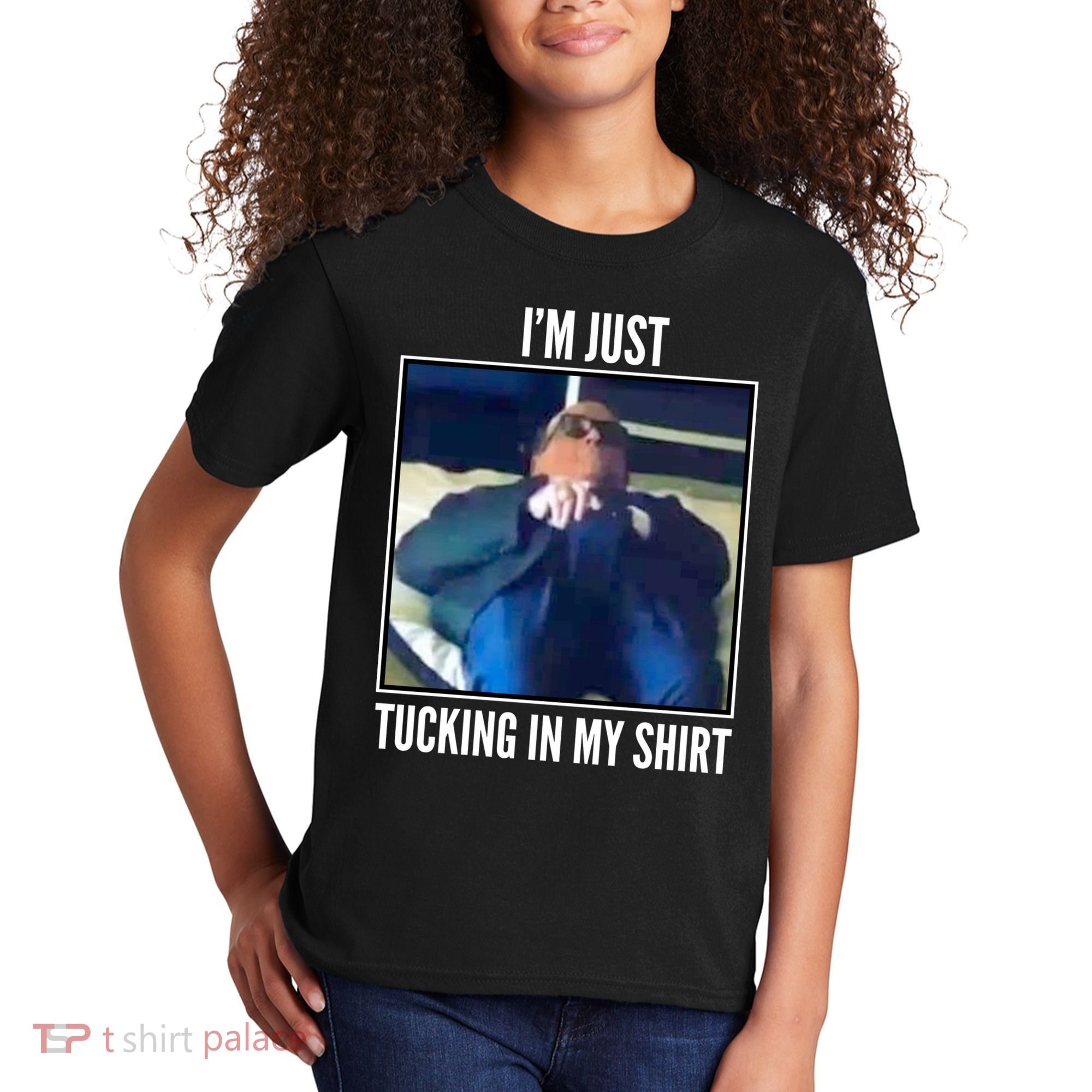 Rudy Giuliani I'm Just Tucking In My Shirt Kids T-Shirt
