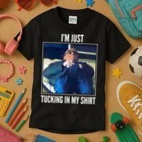 Rudy Giuliani I'm Just Tucking In My Shirt Kids T-Shirt thumb 3