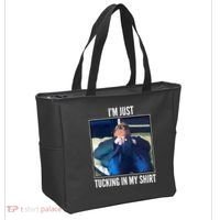 Rudy Giuliani I'm Just Tucking In My Shirt Tote Bag thumb 2