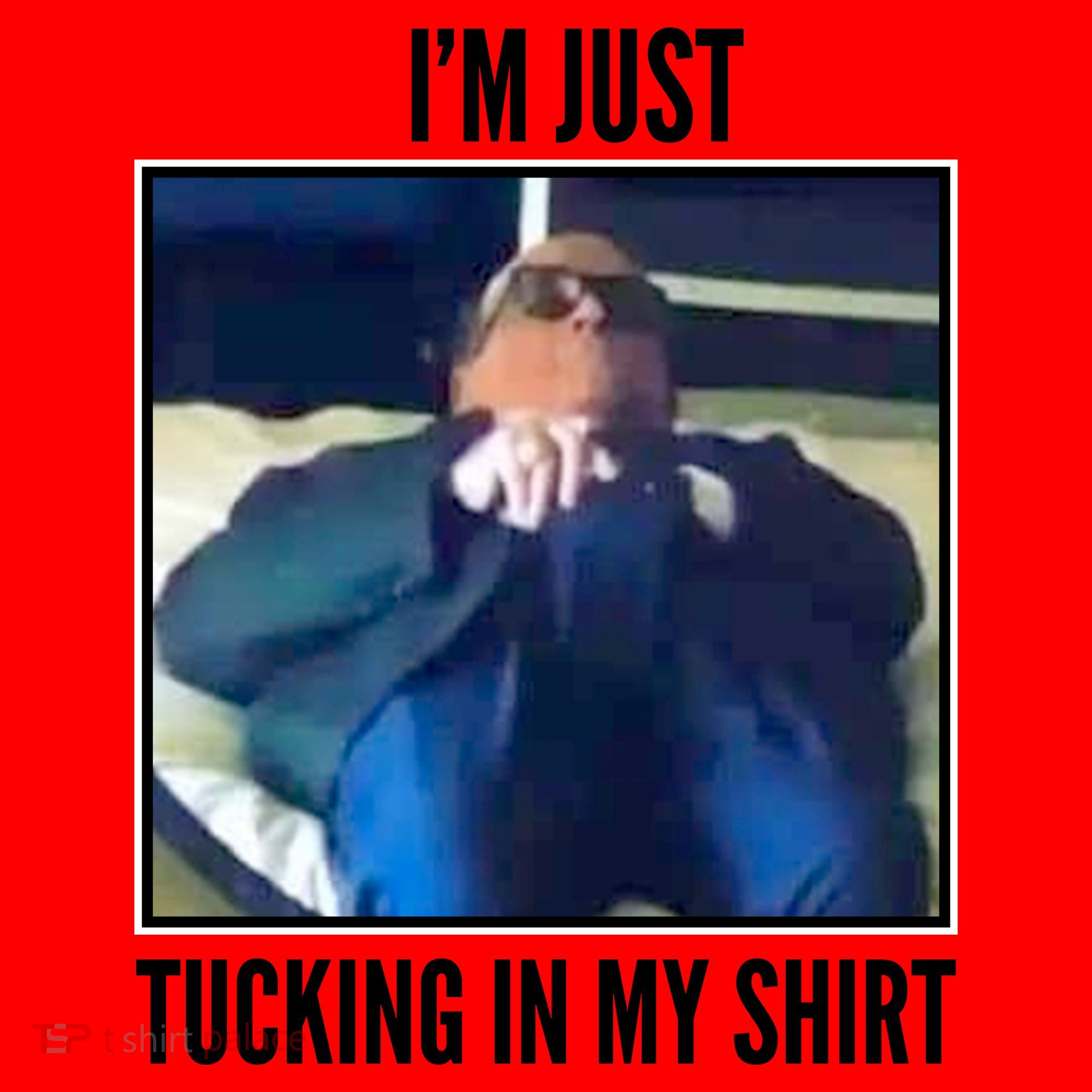 Rudy Giuliani I'm Just Tucking In My Shirt Santa Hat