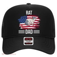 Rodent Us Flag 4th Of July Father's Day Rat Dad Gift Hat thumb 0