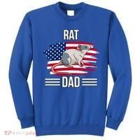 Rodent Us Flag 4th Of July Father's Day Rat Dad Gift Sweatshirt thumb 0