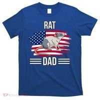 Rodent Us Flag 4th Of July Father's Day Rat Dad Gift T-Shirt thumb 0