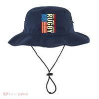 Rugby USA Flag Blood Sweat Bruises Bucket Hat thumb 0