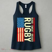 Rugby USA Flag Blood Sweat Bruises Women's Tank Top thumb 3