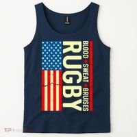 Rugby USA Flag Blood Sweat Bruises Tank Top thumb 2
