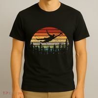 Retro Ultimate Frisbee Player Vintage Flying Disc T-Shirt thumb 3
