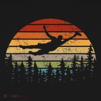 Retro Ultimate Frisbee Player Vintage Flying Disc T-Shirt thumb 7