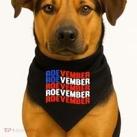 ROEVEMBER US FLAG Roe Vember Roe November Pro Roe Choice USA-Made Doggie Bandana thumb 1