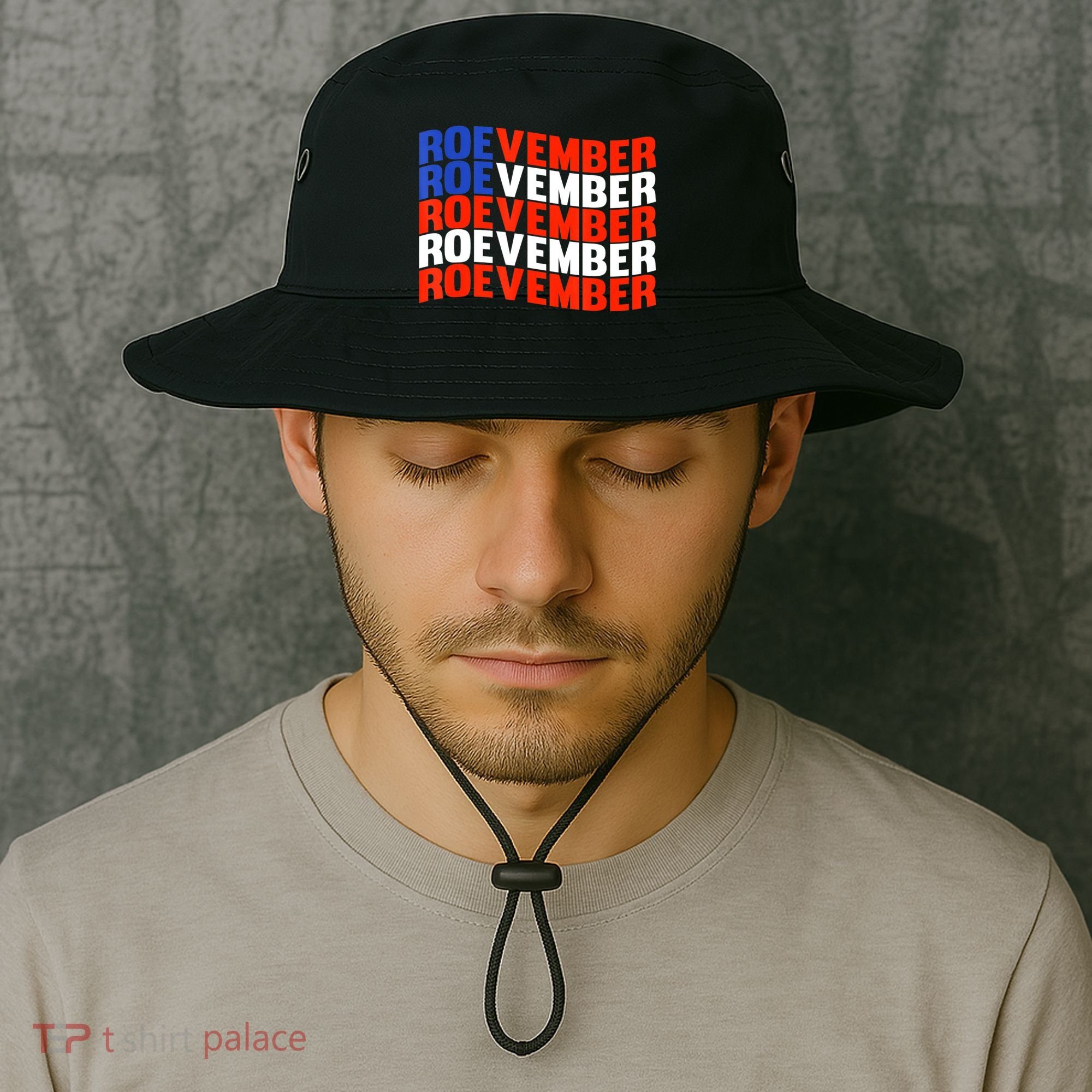 ROEVEMBER US FLAG Roe Vember Roe November Pro Roe Choice Bucket Hat