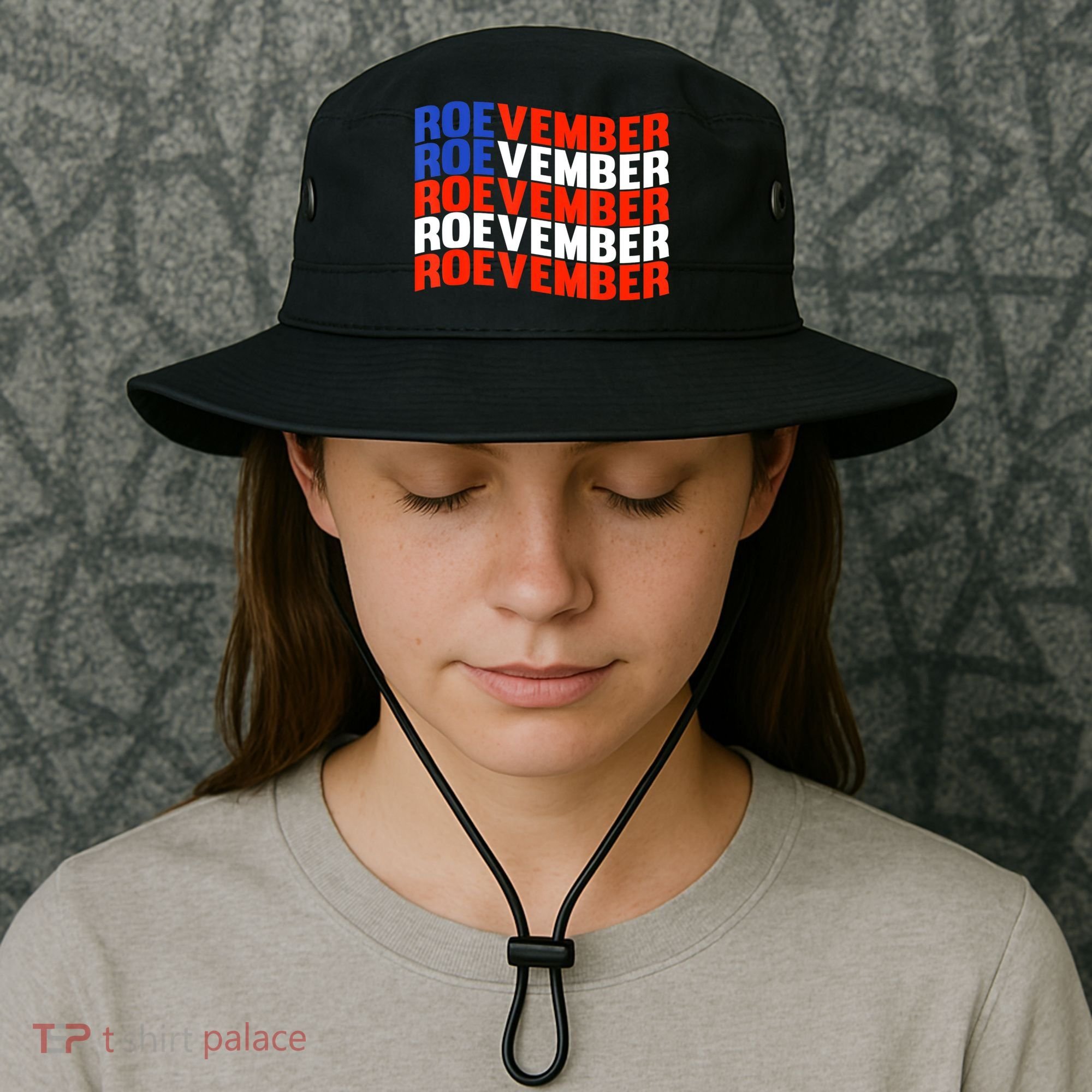 ROEVEMBER US FLAG Roe Vember Roe November Pro Roe Choice Bucket Hat