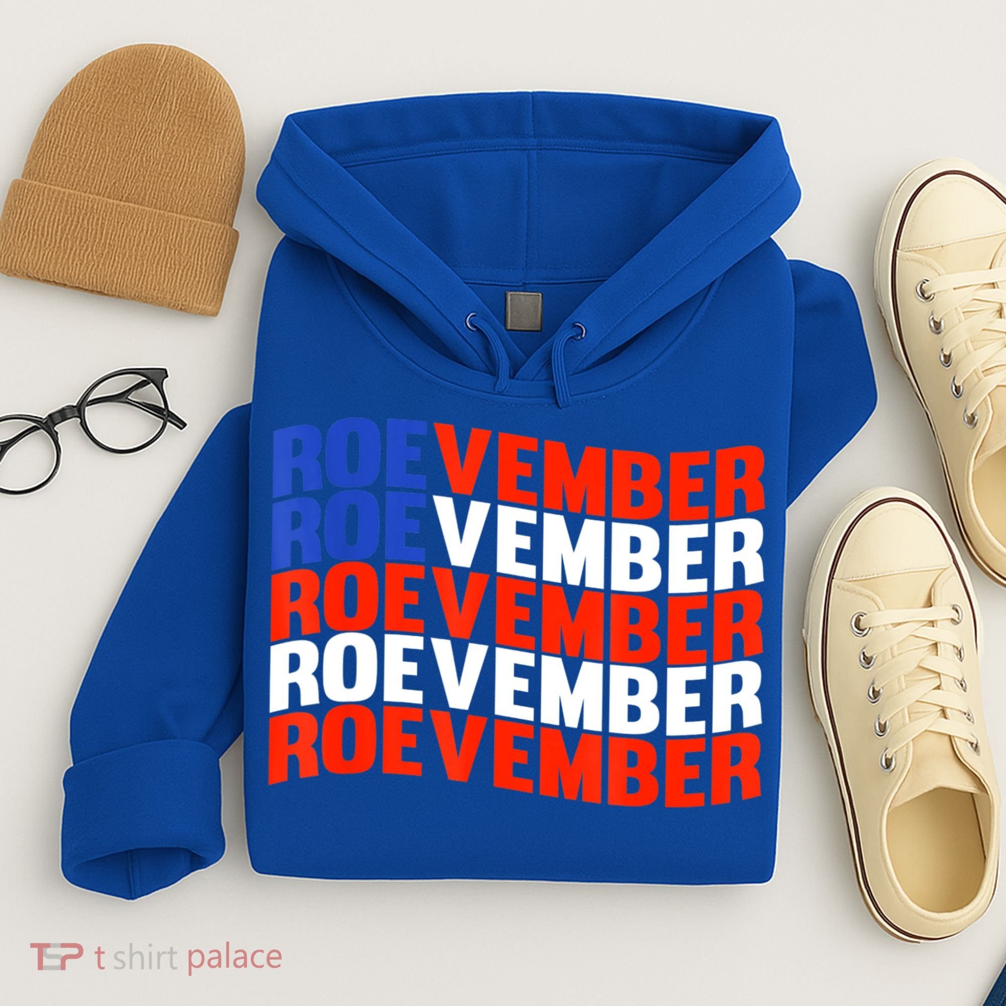 ROEVEMBER US FLAG Roe Vember Roe November Pro Roe Choice Hoodie
