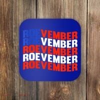 ROEVEMBER US FLAG Roe Vember Roe November Pro Roe Choice Coaster thumb 0