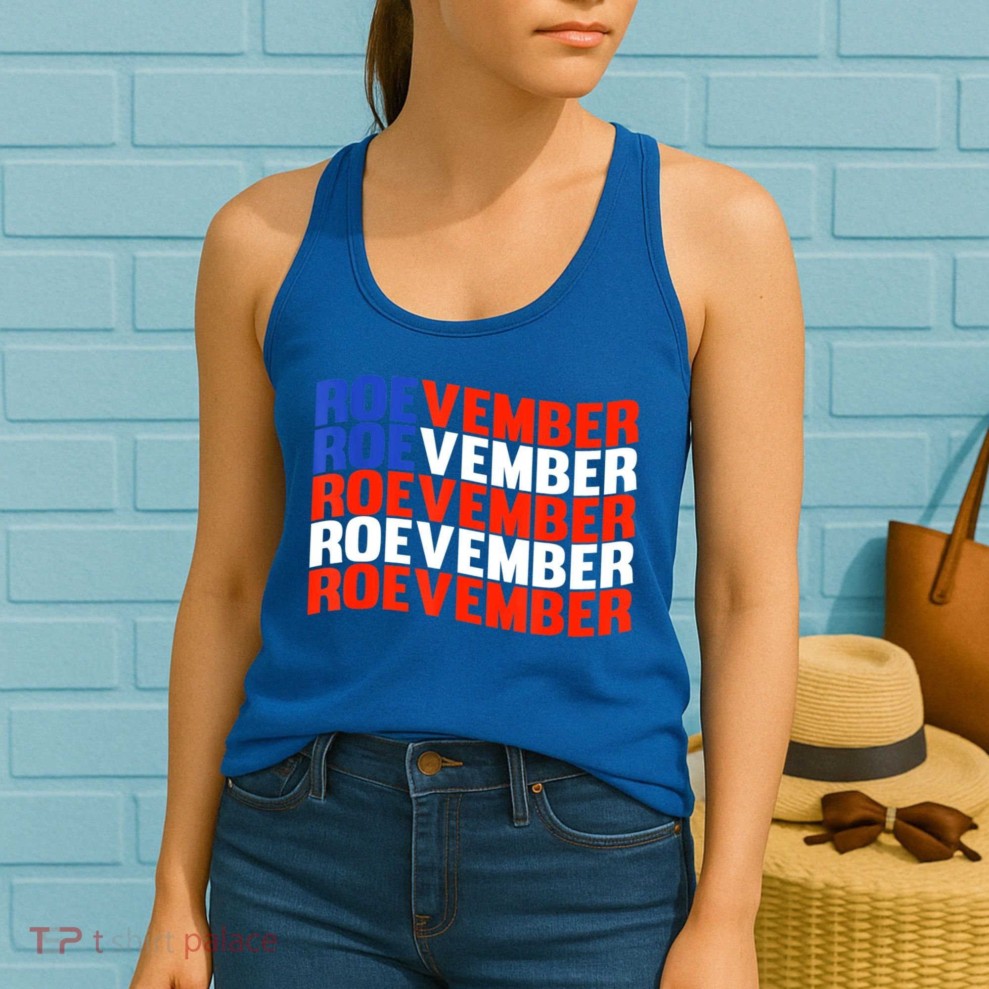 ROEVEMBER US FLAG Roe Vember Roe November Pro Roe Choice Women's Tank Top