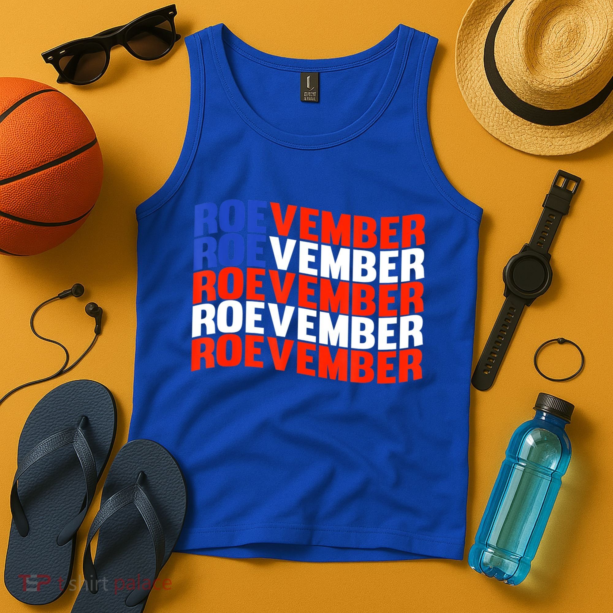ROEVEMBER US FLAG Roe Vember Roe November Pro Roe Choice Tank Top