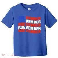 ROEVEMBER US FLAG Roe Vember Roe November Pro Roe Choice Toddler T-Shirt thumb 0