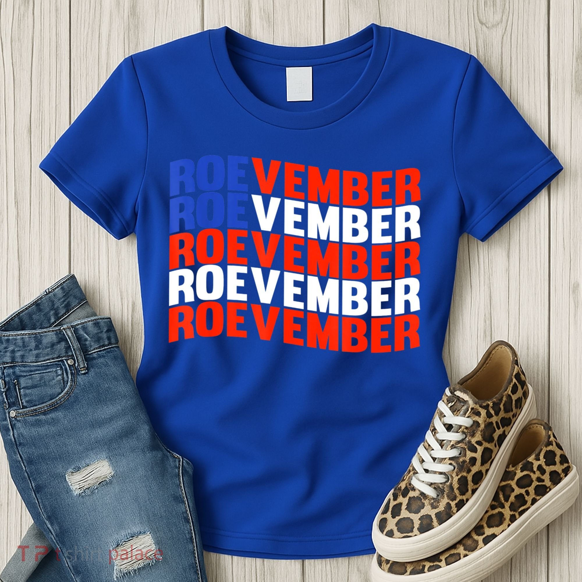 ROEVEMBER US FLAG Roe Vember Roe November Pro Roe Choice Women's T-Shirt