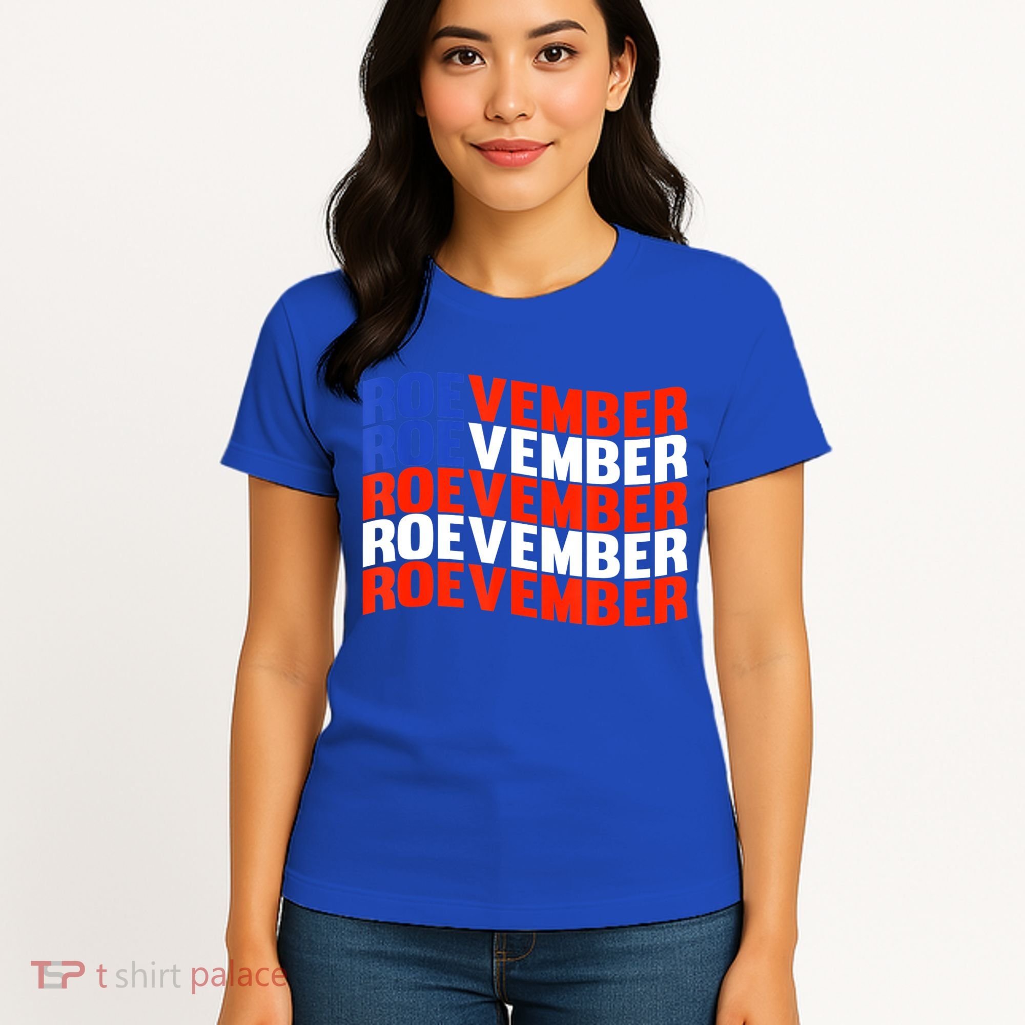 ROEVEMBER US FLAG Roe Vember Roe November Pro Roe Choice Women's T-Shirt