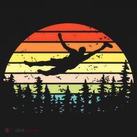 Retro Ultimate Frisbee Player Vintage Flying Disc T-Shirt thumb 7