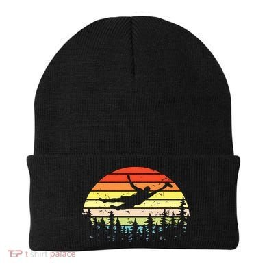 Retro Ultimate Frisbee Player Vintage Flying Disc Beanie