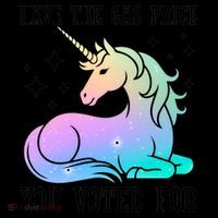 Rainbow Unicorn Gas Price Funny Liberal Coffee Mug thumb 5