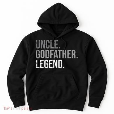 retro Uncle Godfather Legend Best Godfather Hoodie