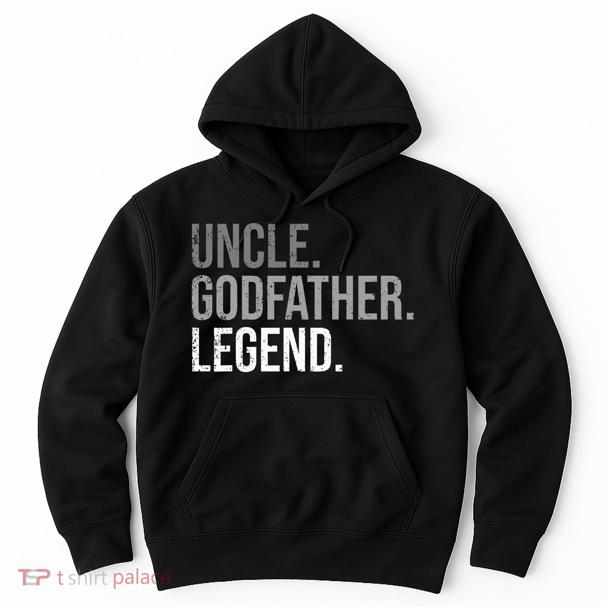 retro Uncle Godfather Legend Best Godfather Hoodie