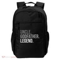 retro Uncle Godfather Legend Best Godfather Backpack thumb 0