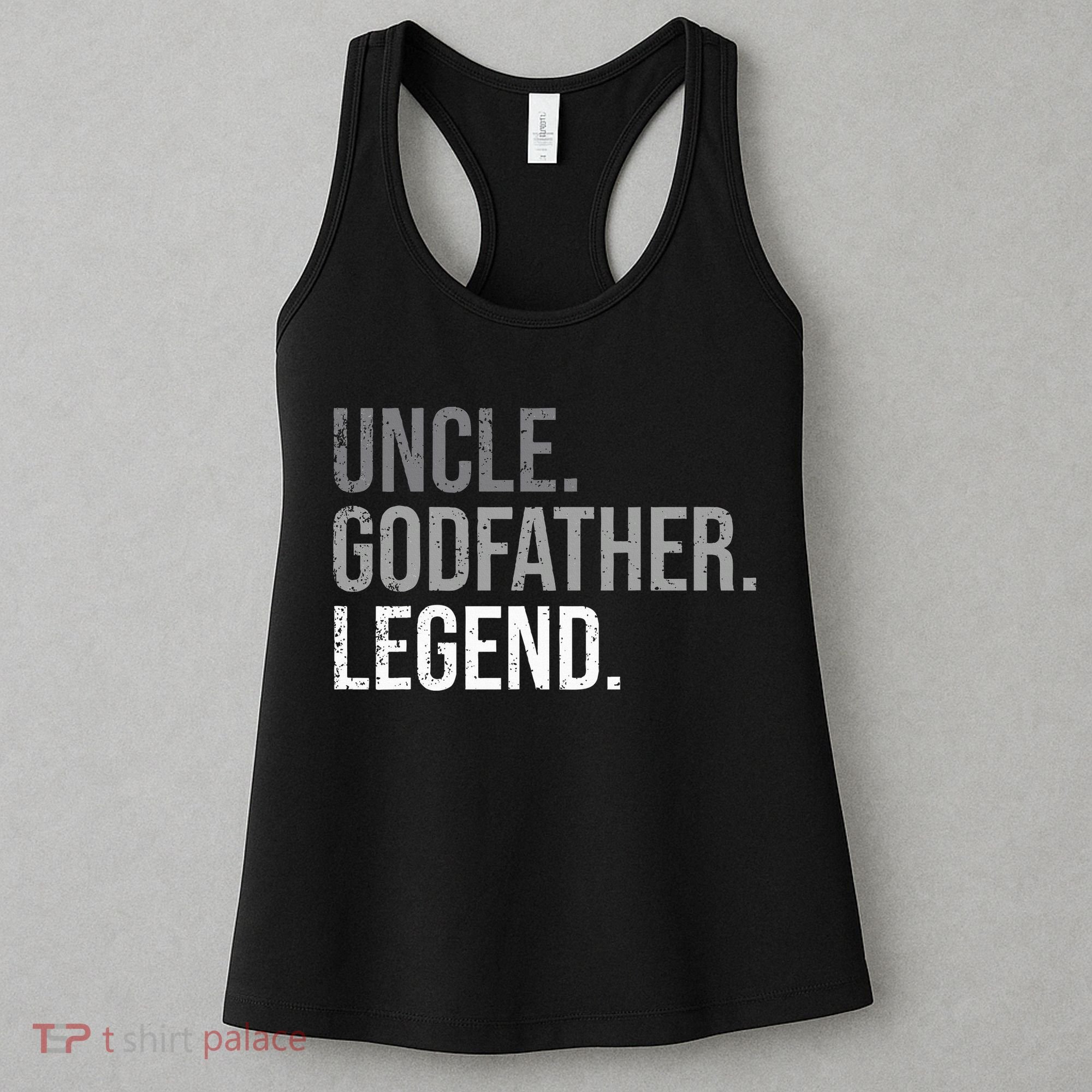 retro Uncle Godfather Legend Best Godfather Women's Tank Top