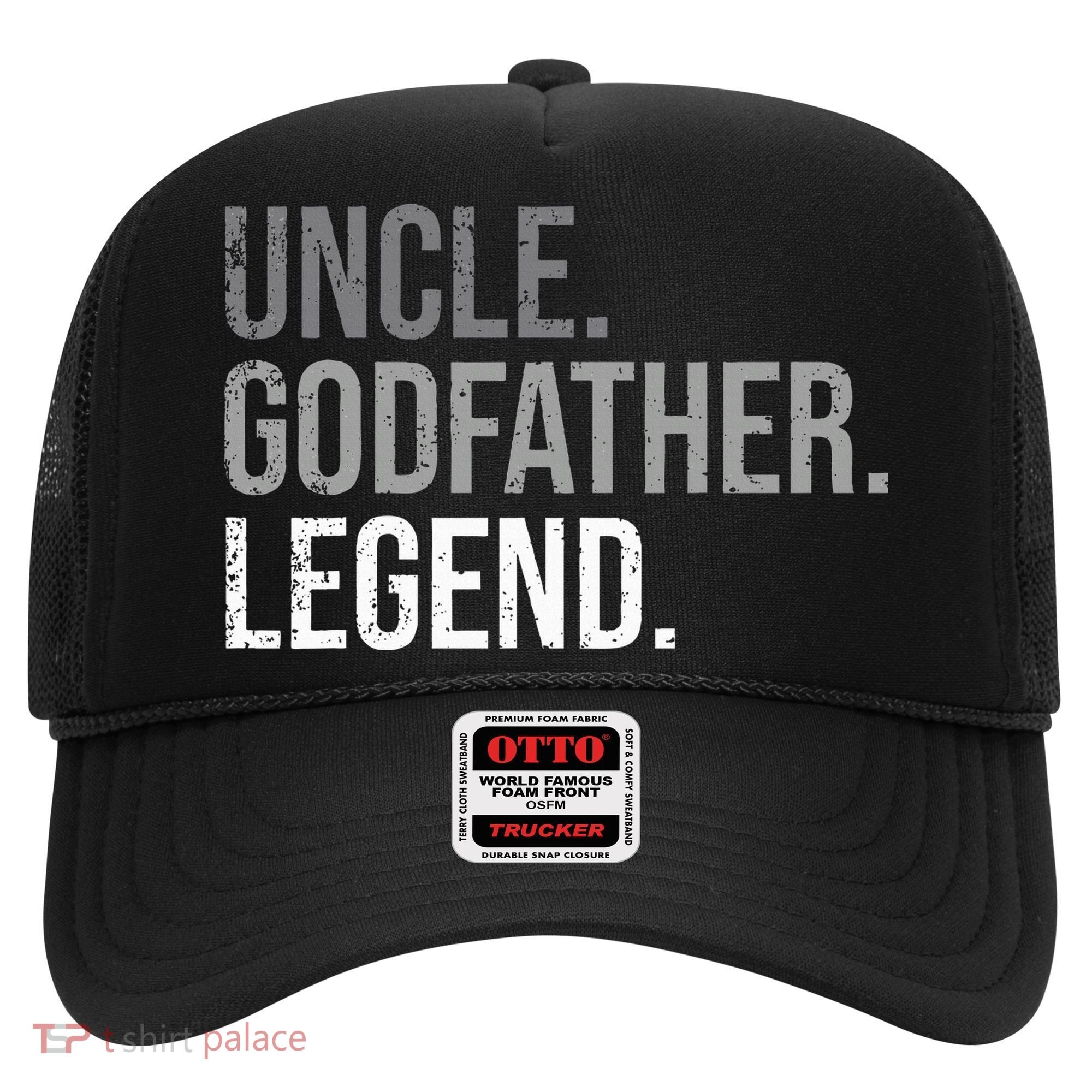 retro Uncle Godfather Legend Best Godfather Hat