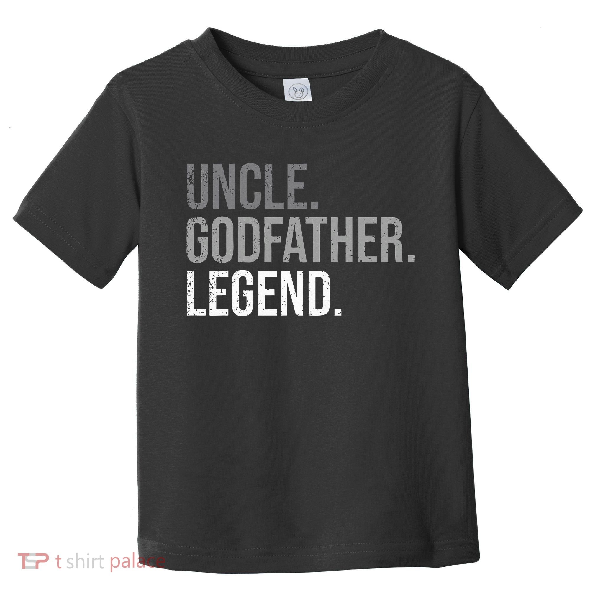 retro Uncle Godfather Legend Best Godfather Toddler T-Shirt