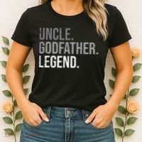 retro Uncle Godfather Legend Best Godfather Women's T-Shirt thumb 2