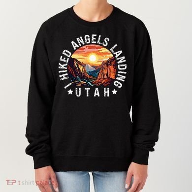 Retro Utah I Hiked Angels Landing Women's Sweatshirt