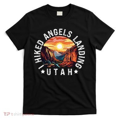 Retro Utah I Hiked Angels Landing T-Shirt
