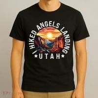 Retro Utah I Hiked Angels Landing T-Shirt thumb 3