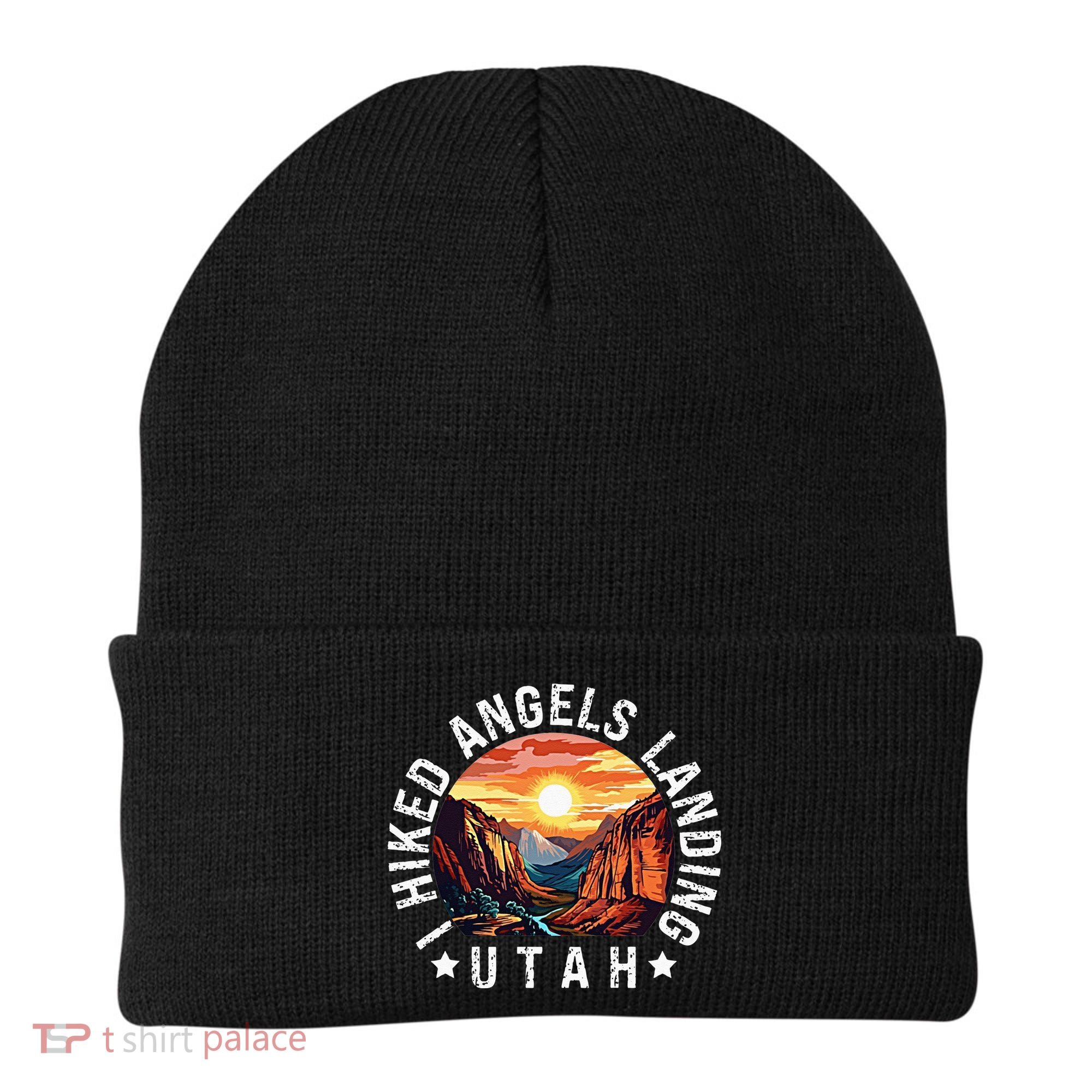 Retro Utah I Hiked Angels Landing Beanie