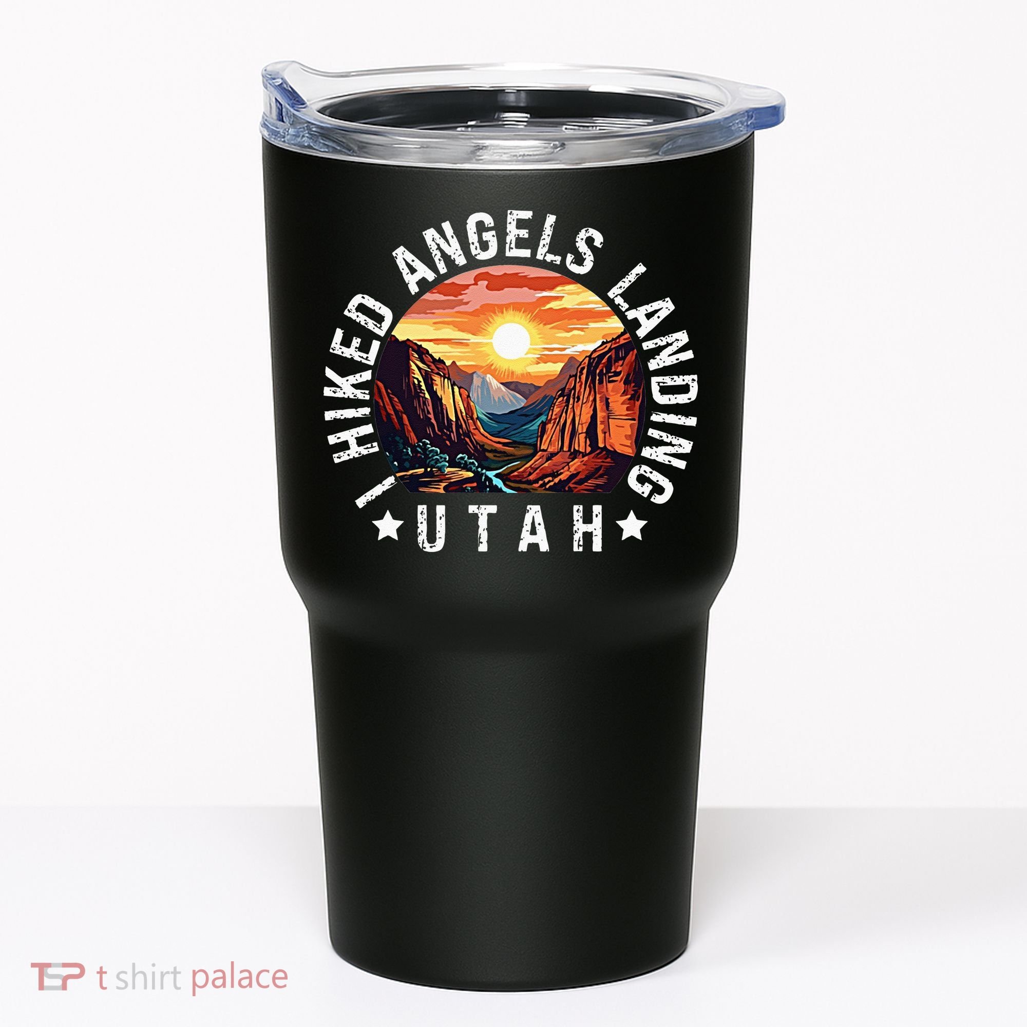Retro Utah I Hiked Angels Landing Tumbler
