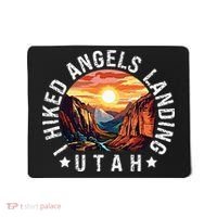 Retro Utah I Hiked Angels Landing Mousepad thumb 0