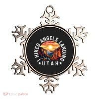Retro Utah I Hiked Angels Landing Ornament thumb 0